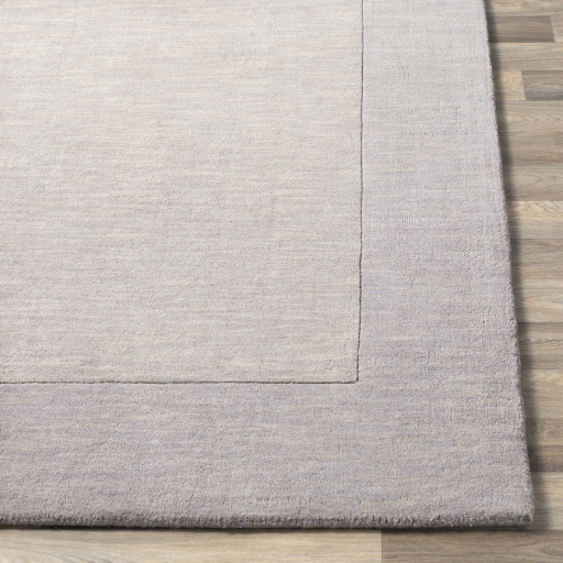 Casual Rugs & Solid Rugs Mystique M-312  Other & Lt. Blue - Blue Hand Loomed Rug