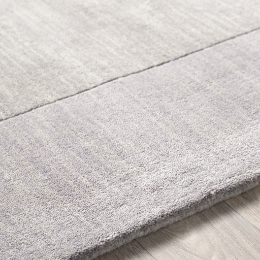 Casual Rugs & Solid Rugs Mystique M-312  Other & Lt. Blue - Blue Hand Loomed Rug