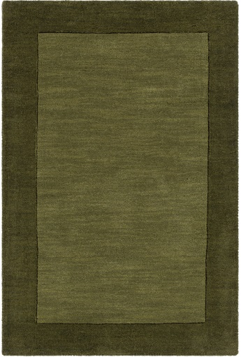 Casual Rugs & Solid Rugs Mystique M-315  Other & Green Hand Loomed Rug