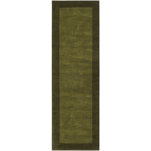 Casual Rugs & Solid Rugs Mystique M-315  Other & Green Hand Loomed Rug