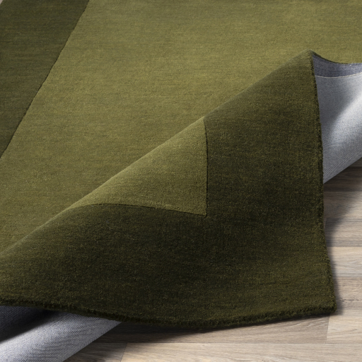 Casual Rugs & Solid Rugs Mystique M-315  Other & Green Hand Loomed Rug