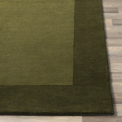 Casual Rugs & Solid Rugs Mystique M-315  Other & Green Hand Loomed Rug