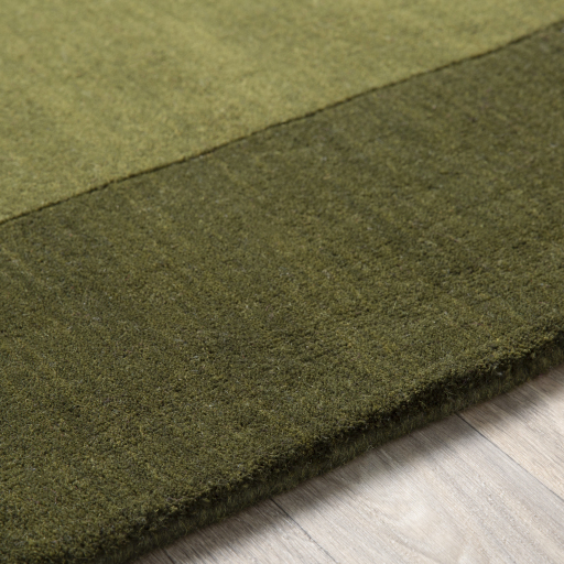 Casual & Solid Rugs Mystique M-315  Other & Green Hand Loomed Rug