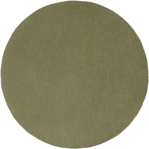 Casual Rugs & Solid Rugs Mystique M-329  Green Hand Loomed Rug