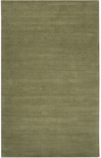 Casual Rugs & Solid Rugs Mystique M-329  Green Hand Loomed Rug