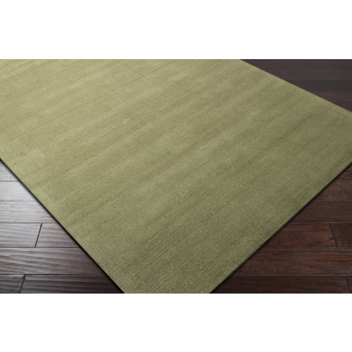 Casual Rugs & Solid Rugs Mystique M-329  Green Hand Loomed Rug