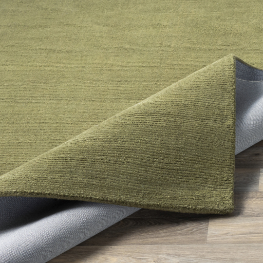 Casual Rugs & Solid Rugs Mystique M-329  Green Hand Loomed Rug