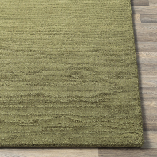 Casual Rugs & Solid Rugs Mystique M-329  Green Hand Loomed Rug