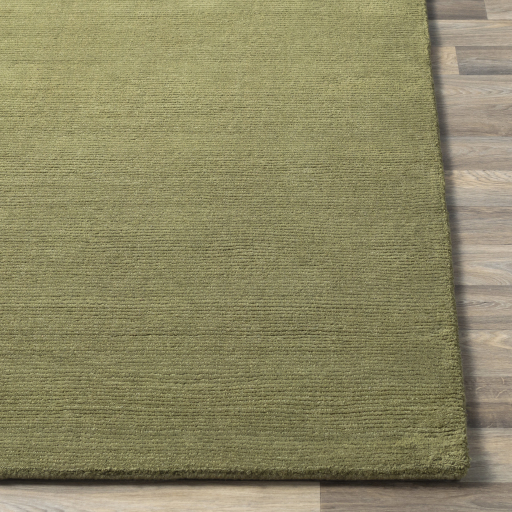 Casual & Solid Rugs Mystique M-329  Green Hand Loomed Rug