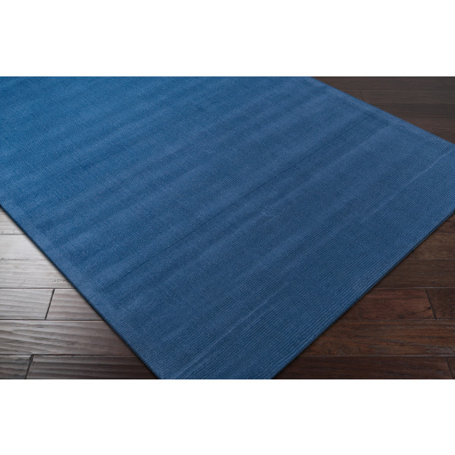 Casual & Solid Rugs Mystique M-330  Medium Blue - Navy Hand Loomed Rug