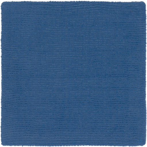 Casual Rugs & Solid Rugs Mystique M-330  Medium Blue - Navy Hand Loomed Rug