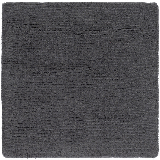 Casual Rugs & Solid Rugs Mystique M-341  Black - Charcoal Hand Loomed Rug