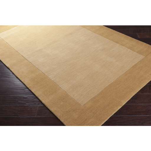 Casual Rugs & Solid Rugs Mystique  M-345  Camel - Taupe Hand Loomed Rug