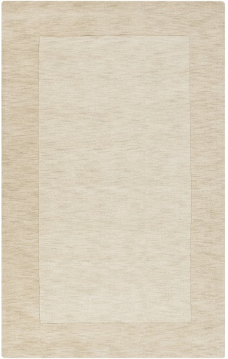 Casual Rugs & Solid Rugs Mystique M-5324  Ivory - Beige Hand Loomed Rug