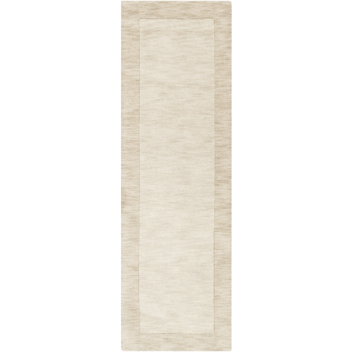 Contemporary & Modern Rugs Mystique M-5324  Ivory - Beige Hand Loomed Rug
