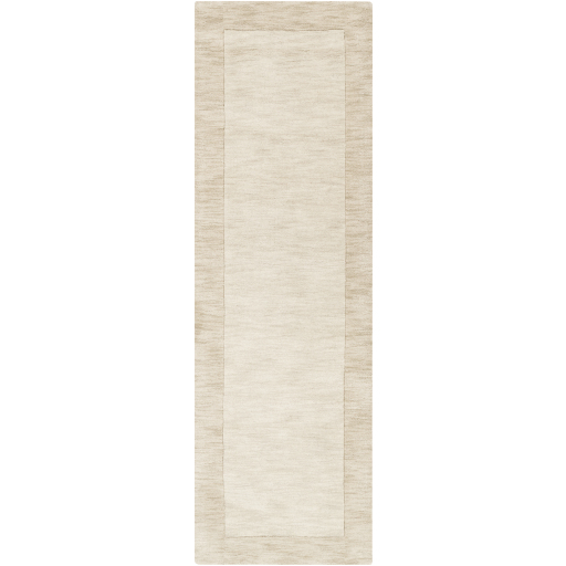 Casual Rugs & Solid Rugs Mystique M-5324  Ivory - Beige Hand Loomed Rug