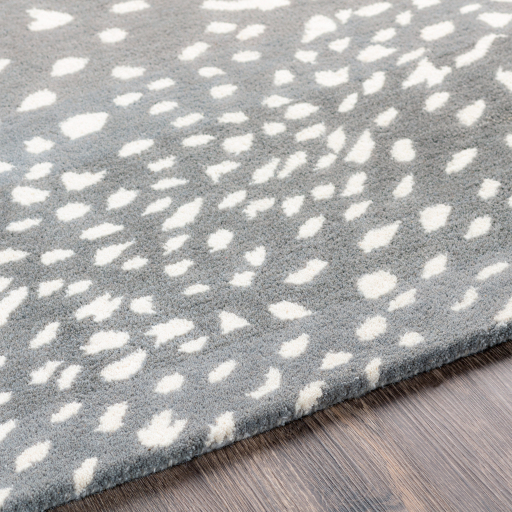 Animal Print Rugs & Cow Hides Athena ATH-5163 (Sample only) Lt. Grey - Grey & Ivory - Beige Hand Tufted Rug