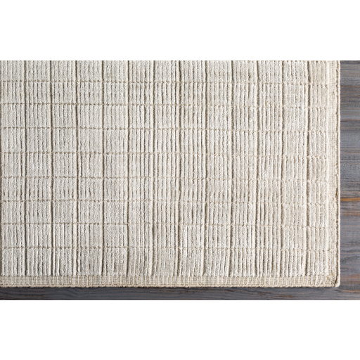 Contemporary Rugs & Transitional Rugs Carre CCR-2300 Ivory - Beige Hand Loomed Rug