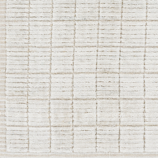 Contemporary Rugs & Transitional Rugs Carre CCR-2300 Ivory - Beige Hand Loomed Rug