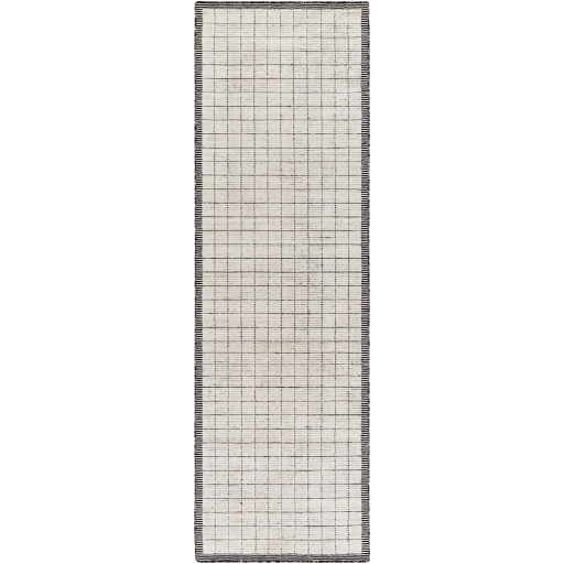 Contemporary Rugs & Transitional Rugs Carre CCR-2301 Lt. Grey - Grey & Black - Charcoal Hand Loomed Rug
