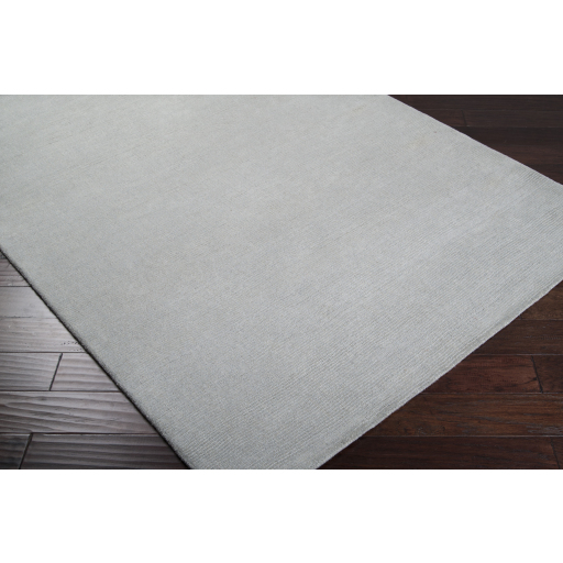 Casual Rugs & Solid Rugs Mystique M-211  Lt. Grey - Grey Hand Loomed Rug
