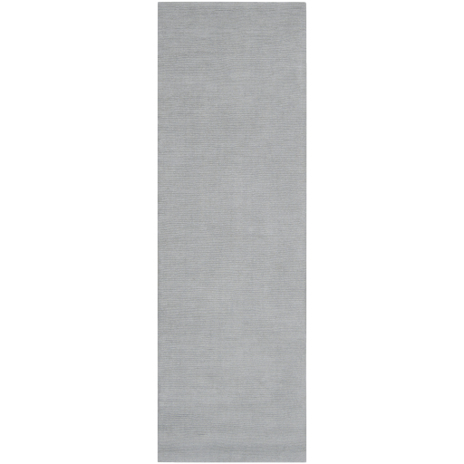 Casual & Solid Rugs Mystique M-211  Lt. Grey - Grey Hand Loomed Rug