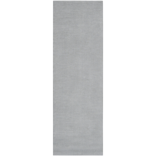 Casual Rugs & Solid Rugs Mystique M-211  Lt. Grey - Grey Hand Loomed Rug