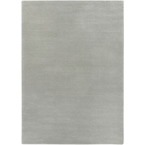 Casual Rugs & Solid Rugs Mystique M-211  Lt. Grey - Grey Hand Loomed Rug