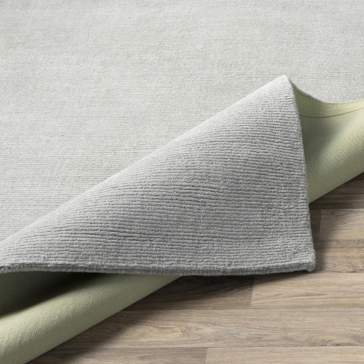 Casual Rugs & Solid Rugs Mystique M-211  Lt. Grey - Grey Hand Loomed Rug
