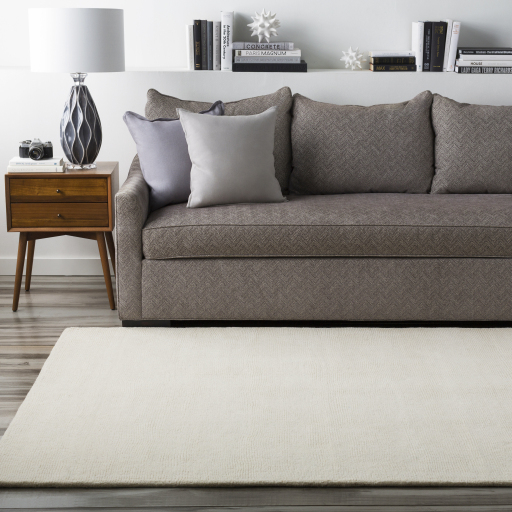 Casual Rugs & Solid Rugs Mystique M-262  Ivory - Beige Hand Loomed Rug