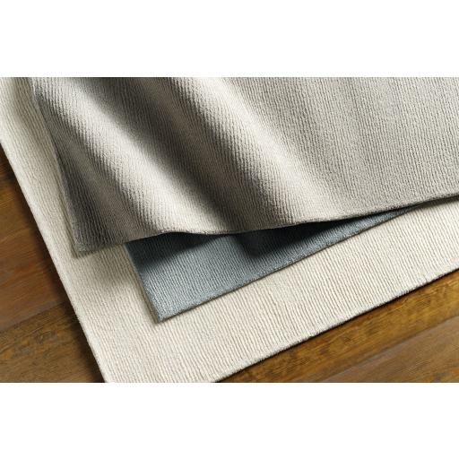 Casual Rugs & Solid Rugs Mystique M-262  Ivory - Beige Hand Loomed Rug