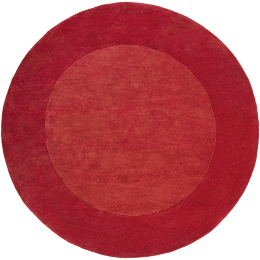 Transitional & Casual Rugs Mystique M-299  Red - Burgundy Hand Tufted Rug