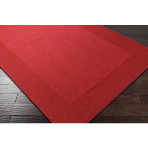 Casual Rugs & Solid Rugs Mystique M-299  Red - Burgundy Hand Tufted Rug