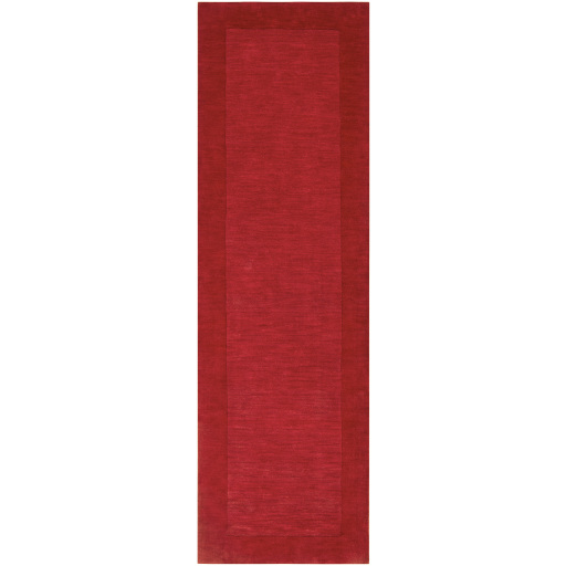 Casual Rugs & Solid Rugs Mystique M-299  Red - Burgundy Hand Tufted Rug