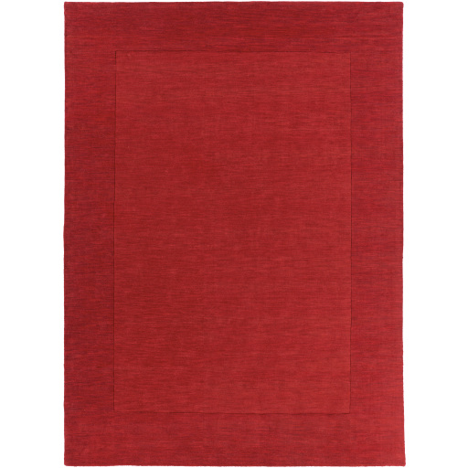 Casual Rugs & Solid Rugs Mystique M-299  Red - Burgundy Hand Tufted Rug