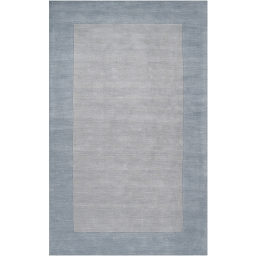 Casual & Solid Rugs Mystique M-305  Lt. Blue - Blue Hand Tufted Rug