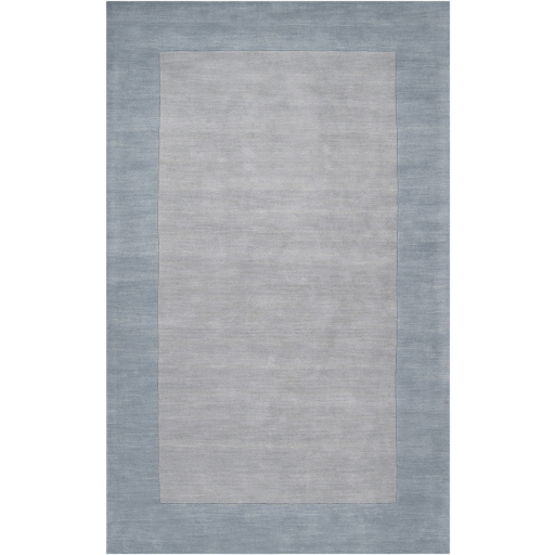 Casual Rugs & Solid Rugs Mystique M-305  Lt. Blue - Blue Hand Tufted Rug