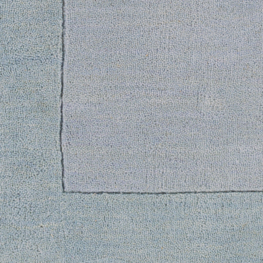 Casual Rugs & Solid Rugs Mystique M-305  Lt. Blue - Blue Hand Tufted Rug
