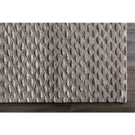 Contemporary Rugs & Transitional Rugs Atlantis ATL-6001 (sample only) Black - Charcoal & Lt. Grey - Grey Hand Tufted Rug