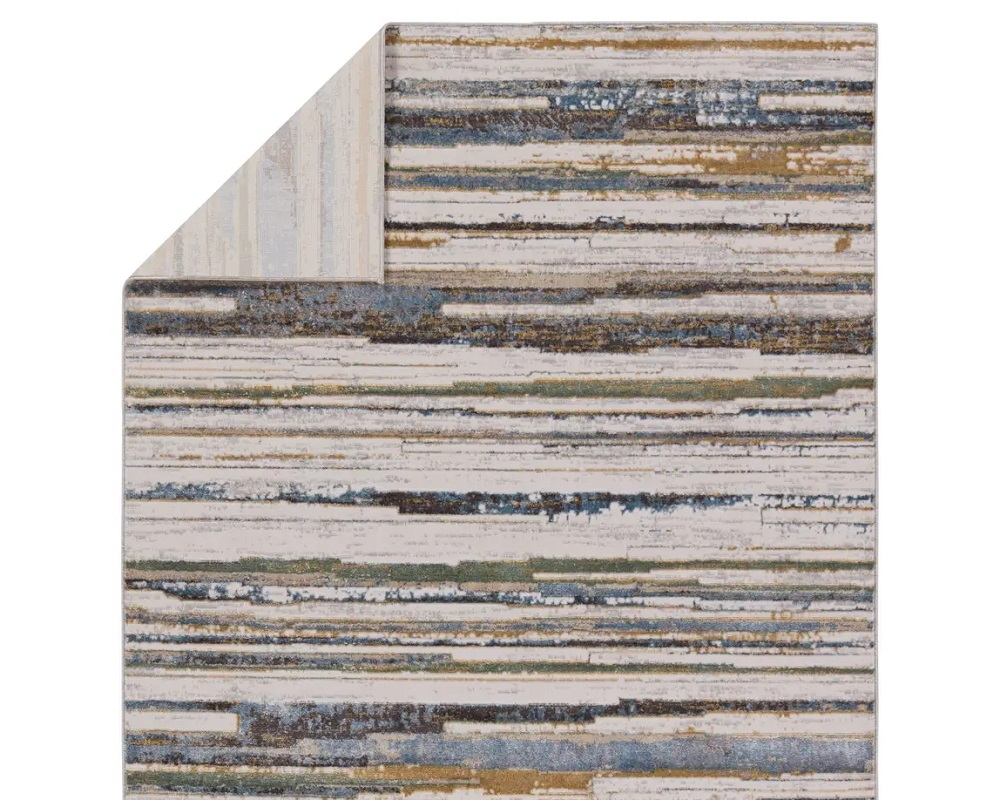 Contemporary & Transitional Rugs Melo MEL12 Ivory - Beige & Multi Machine Made Rug