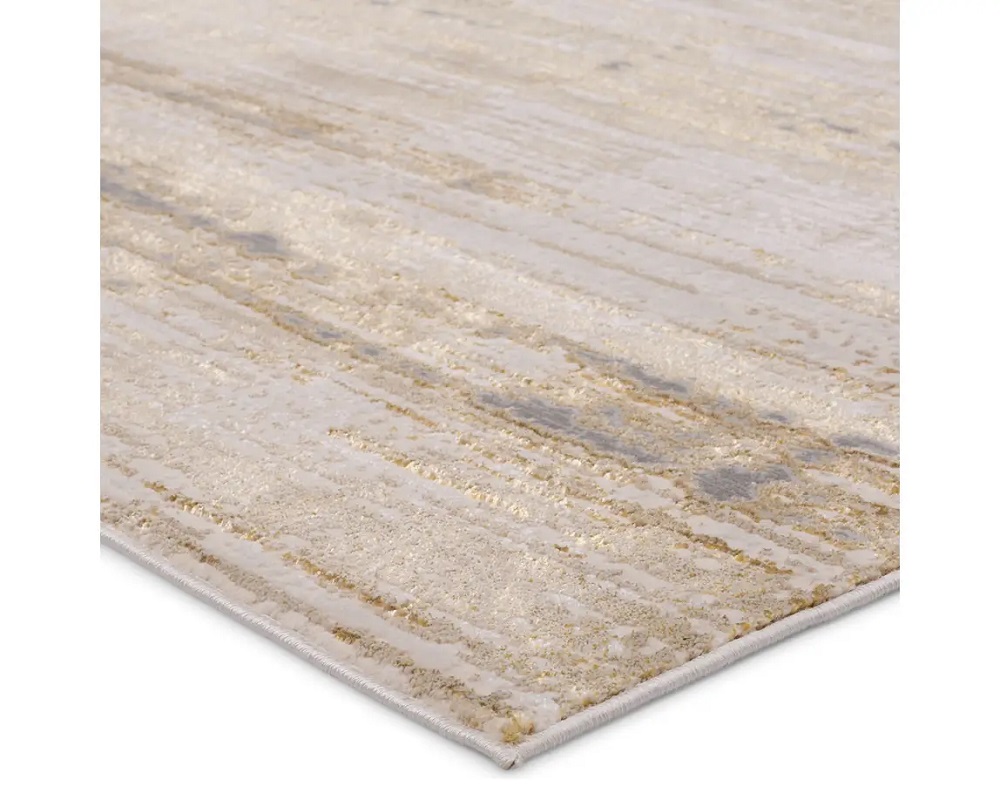 Contemporary & Transitional Rugs Catalyst CTY15 Camel - Taupe & Lt. Blue - Blue Machine Made Rug