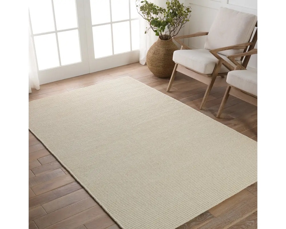 Casual & Solid Rugs Strada STA03 Ivory - Beige Hand Woven Rug