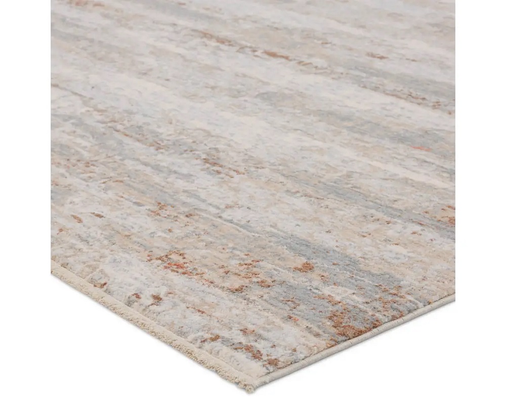 Contemporary Rugs & Transitional Rugs Aries ARI02 Lt. Grey - Grey & Camel - Taupe Machine Made Rug
