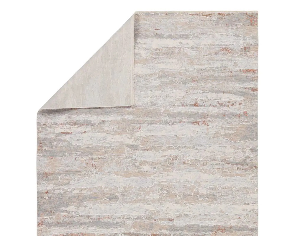 Contemporary Rugs & Transitional Rugs Aries ARI02 Lt. Grey - Grey & Camel - Taupe Machine Made Rug