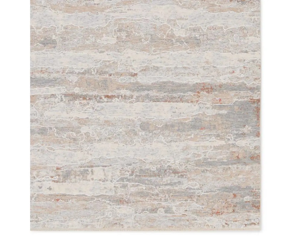 Contemporary Rugs & Transitional Rugs Aries ARI02 Lt. Grey - Grey & Camel - Taupe Machine Made Rug