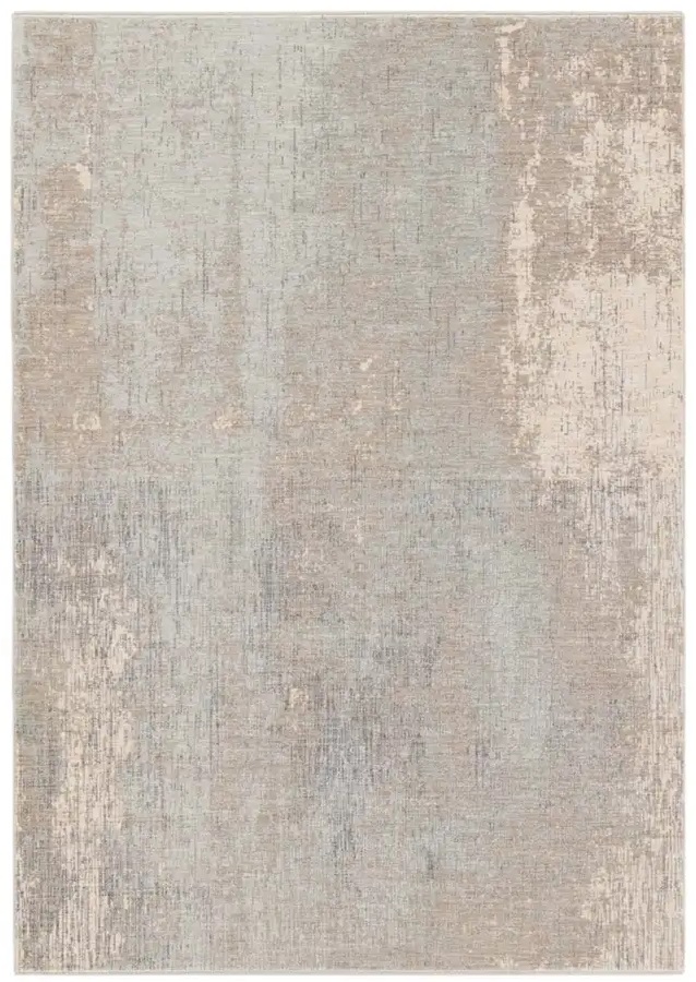 Contemporary & Transitional Rugs Ballad BLA13 Kosta Lt. Grey - Grey & Ivory - Beige Machine Made Rug