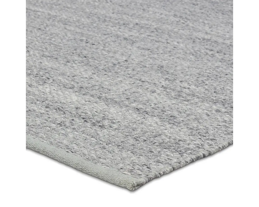 Outdoor Rugs Pasadena PSD04 Lt. Grey - Grey & Black - Charcoal Hand Woven Rug
