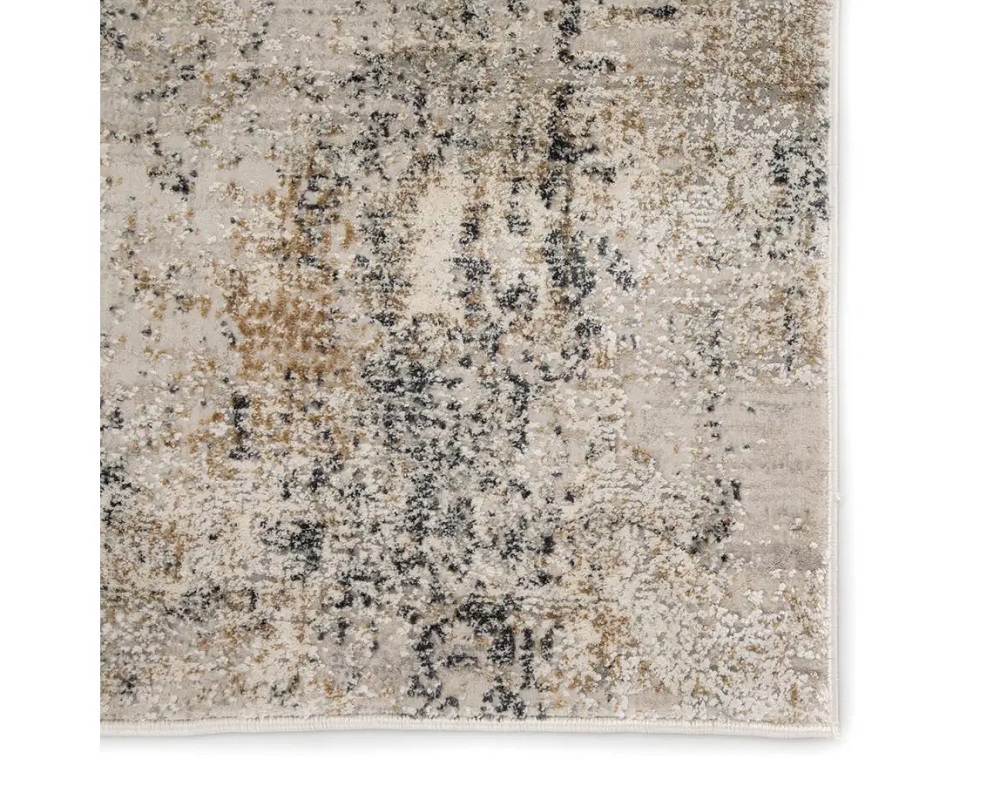 Contemporary & Transitional Rugs Cirque CIQ34 Lt. Blue - Blue & Lt. Grey - Grey Machine Made Rug