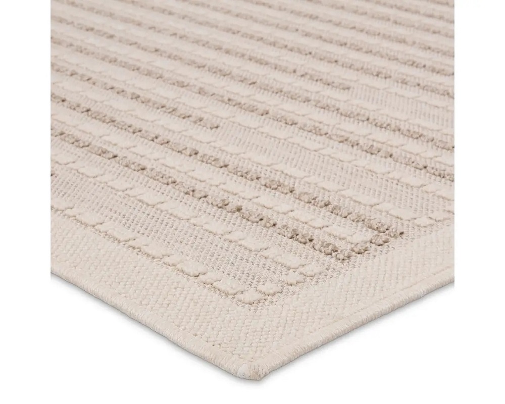 Outdoor Rugs Continuum CNT03 Ivory - Beige Machine Made Rug
