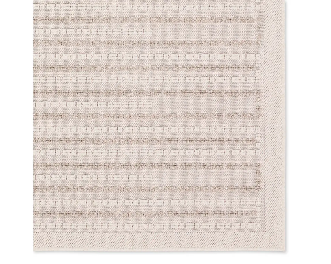 Outdoor Rugs Continuum CNT03 Ivory - Beige Machine Made Rug